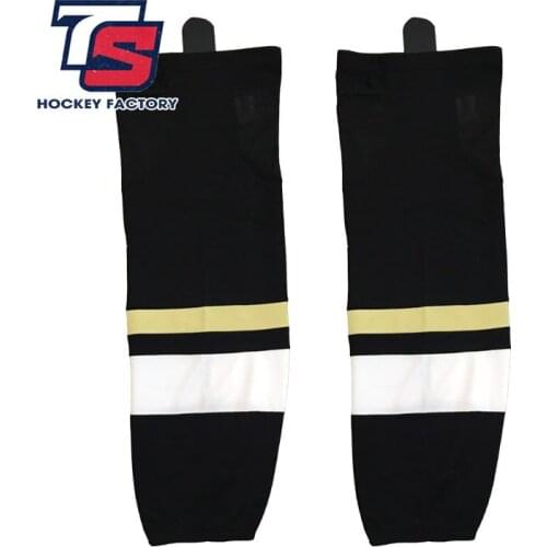 Cool hockey free shipping Breathable Penguin Ice Hockey sport Socks Cheap Shin Guards W024 high quality men women youth adult