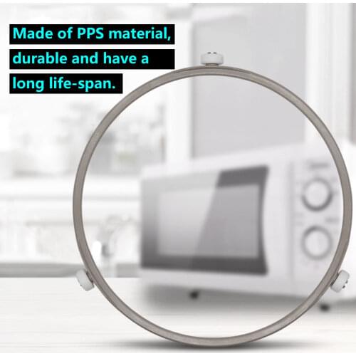 PPS Microwave Oven Turntable Bracket Circle Rotating Ring Support Roller Bracket Glass Turntable Base Plate Tray Holder Stand