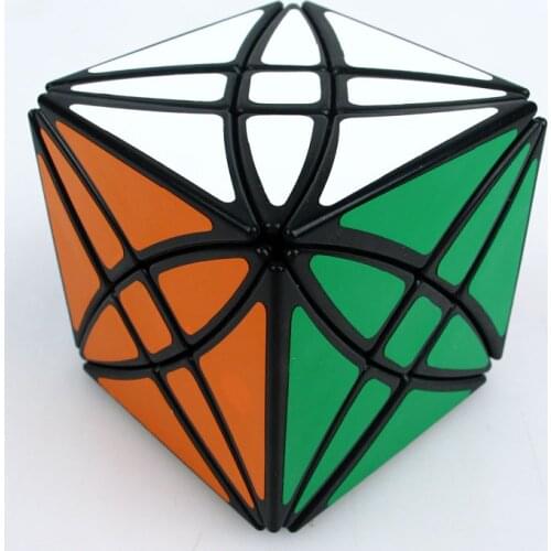 Lanlan Flower Rex Magic Cube Speed Puzzle Cube 8 Axis Hexahedron Magic Cube Toys for kid children Gift Idea for X'mas birthday