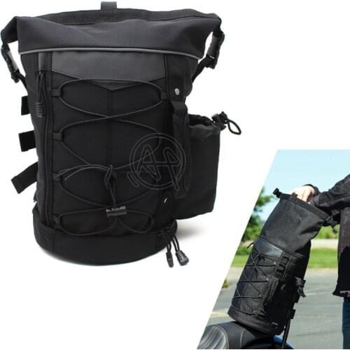 Motorcycle Travel Bag Momentum Deadbeat Duffle Bag Sissy Bar Passenger Rear Bag for Harley Motorcycle Bag