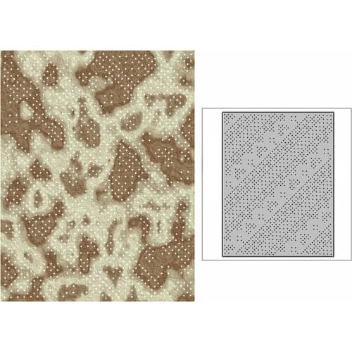 New Spotted Ribbon Plate Craft Embossing Mold 2021 Metal Cutting Dies for DIY Decorative Scrapbooking Album Card Making No Stamp