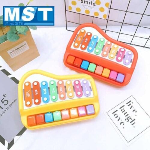 Educational Eight Scale Hand Knocking Piano For Kids Infant Music Early Learning Toys Musical Instrument Wisdom Development