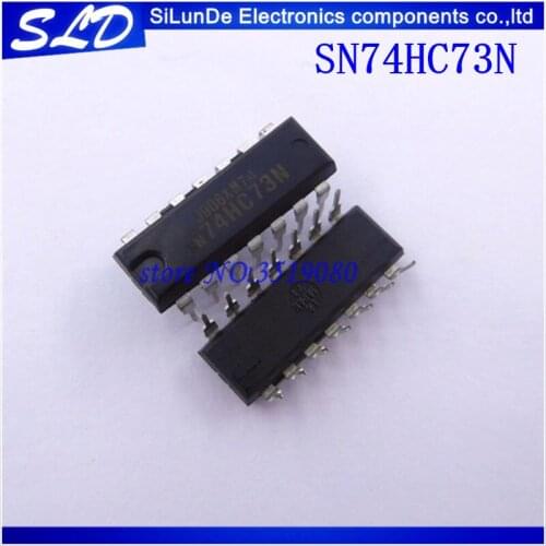 SN74HC73N DIP14 74HC73 DIP 10pcs/lot Free Shipping