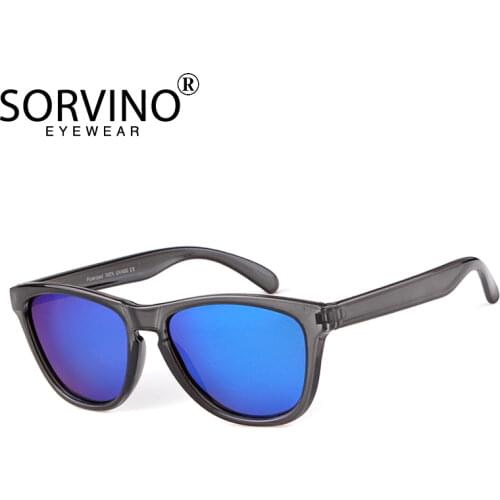 SORVINO Vintage Designer Square Sunglasses Women Men 2020 90s Lady Bling Mirror Red Blue White Hippie Sun Glasses Shades SP100