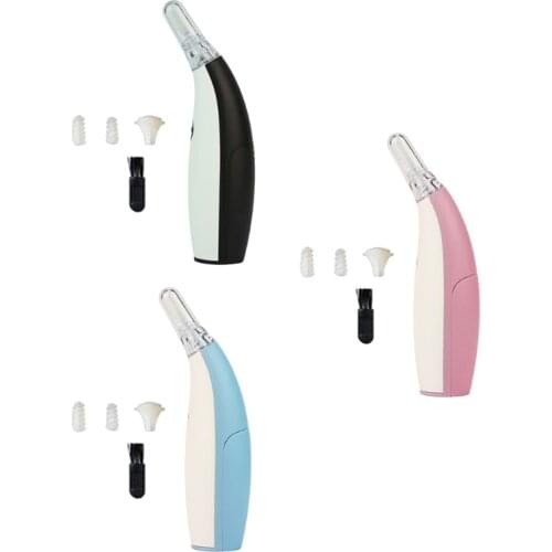 Ear Wax Remover Cleaner Automatic Soft Safe Silicone Spiral Earwax Removal