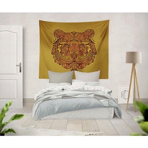 Wild Tiger Wall Cloth 150*130 cm