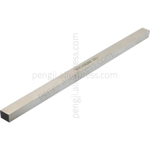 HSS CNC Lathe Tool Bit 10mm x 10mm x 200mm, Square Lathe Turning Tool Blanks, High Speed Steel Rectangular Fly Cutter Mill Blank