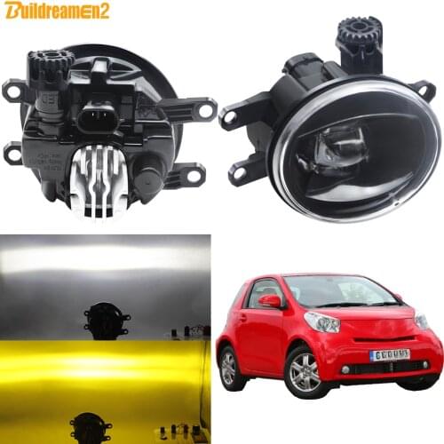 Fog Light Assembly For Toyota IQ 2009 2010 2011 2012 2013 Car Front Bumper LED Fog Lamp Daytime Running Light 30W 8000LM 12V
