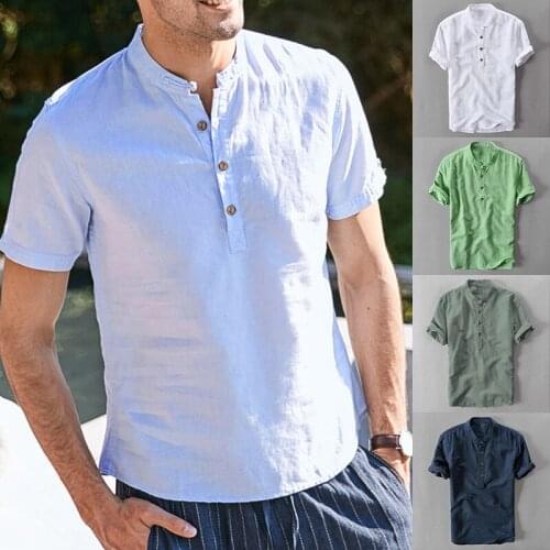Yufeida Men's Cotton Shirts