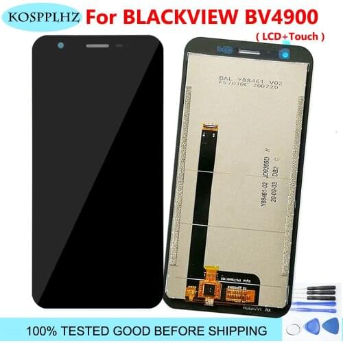 100% New For Blackview BV4900 LCD Touch Digitize Display Digitizer Panel Replacement BV4900 Mobile phone Screen Accessories