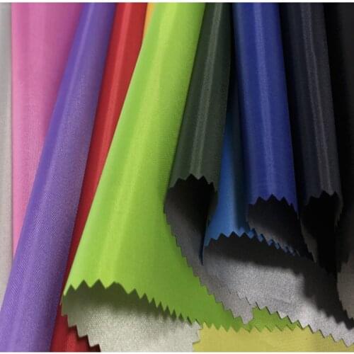 190T/210D Silver coated Waterproof Taffeta Fabric Upholstery Sunscreen Umbrella cloth Sunshade Tent car Shed Cloth