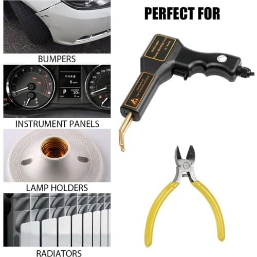 25W Hot Stapler Plastic Welding Machine Car Bumper Repair Kit Welding Repairing Machine Welder Gun Repair EU/US Plug