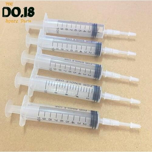 5 adapters + 5 syringe plastic Ink Cartridge Refill Suction Tip Adapter for ink cartridges