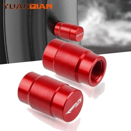Motorcycle Accessories Couple Aluminum For Aprilia R RS125 125 Rs RVehicle Wheel Tire Valve Stem Caps Covers for Universal cycle