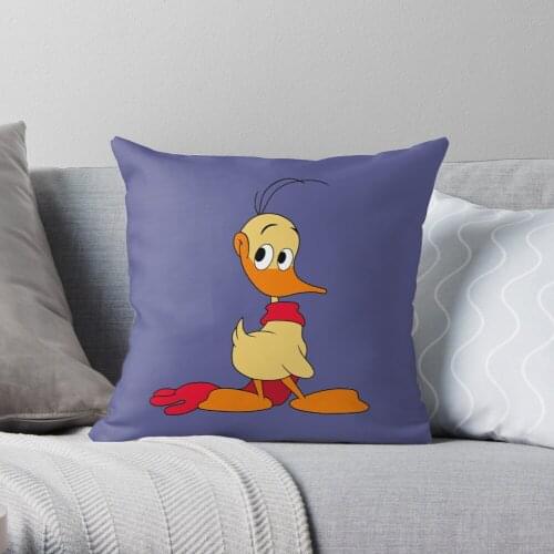 Alfred J. Quack Throw Pillow Cushion Cover Polyester throw pillows case on sofa home living room car seat decor 45x45cm
