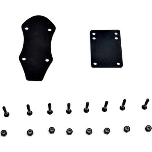 CX7 Professional Skateboard Bracket Increased Damping Gasket 6Inch Skateboard Bridge Double Warping Bracket Gasket