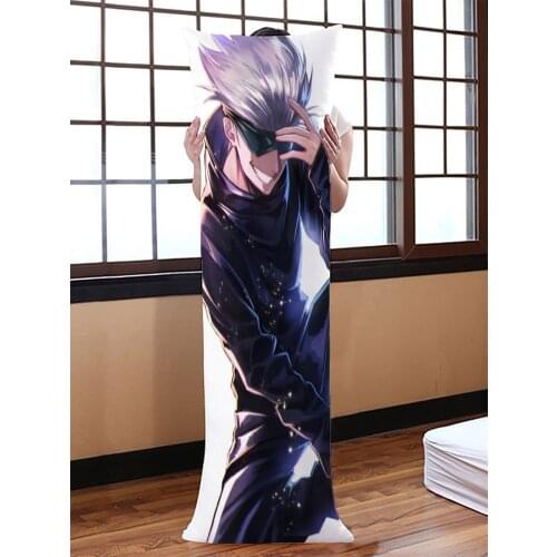 Jujutsu Kaisen Dakimakura Hugging Body Pillow Case DIY Custom Throw Cushion Pillow Cover 7 Sizes