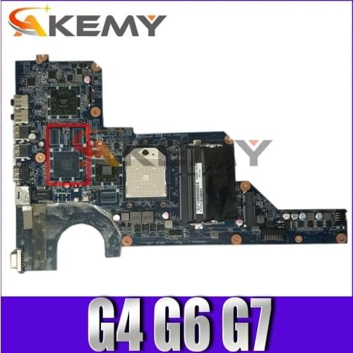 AKemy laptop Motherboard For HP Pavilion G4 G6 G7 AMD Mainboard DA0R22MB6D1 638856-001 638856-501 DDR3