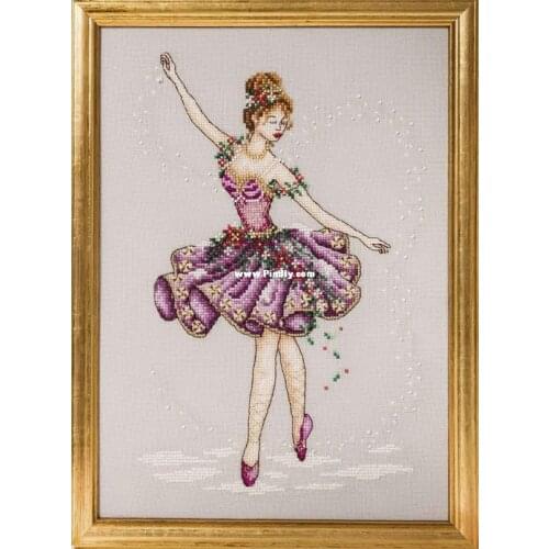 Sugar Plum Fairy by Shannon Wasilieff Cross Stitch Kit Package Greeting Needlework Counted Cross-Stitching Kits