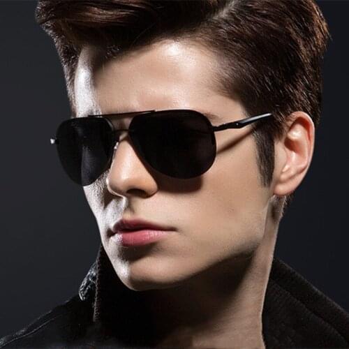 New Men Classic Pilot Sunglasses Polarized Sun Glasses Driving Fishing Eyewear For Men Women UV400 Protection