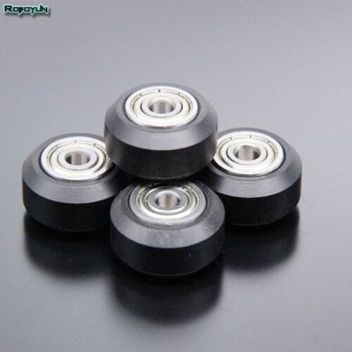 Openbuilds CNC Clear Polycarbonate Wheel POM Pulley with 625ZZ Bearing for Creality CR-10, CR-10S, S4, S5 Ender 3 Pro