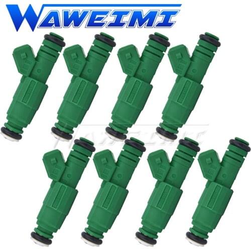 WAWEIMI 8x Fuel Injector OE 0280155968 440cc 42lb EV1 For Ford Volkswagen Audi A4 TT Brand New High Preformance 0 280 155 968
