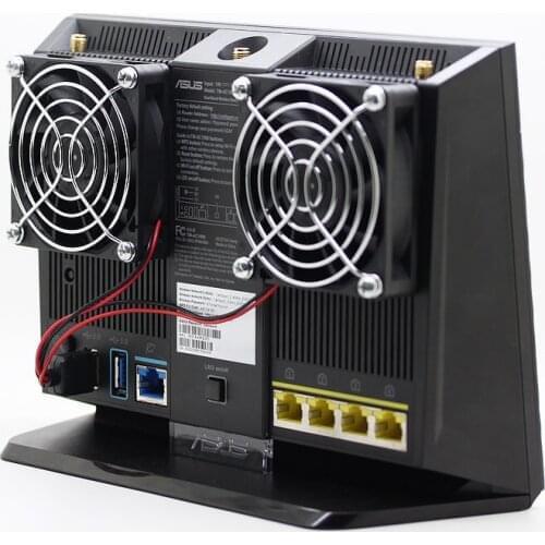 For ASUS RT-AC68U AC86U EX6200 Tengda AC15 router Cooling Fan USB Fan 70x70x15mm