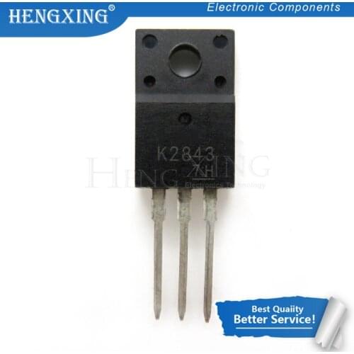 10pcs/lot 2SK2843 K2843 2843 TO-220F 500V 12A new original In Stock