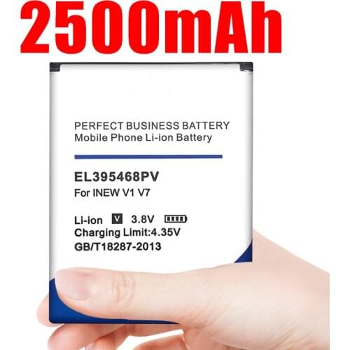 2500mAh EL395468PV for Inew V1 V7 Replacement mobile Phone Battery