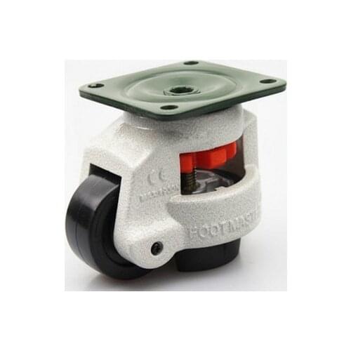 4PCS Set 60mm Swivel Heavy Duty Machine Levelling Castors Wheels GD-60F