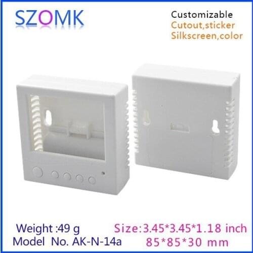 Abs electronics plastic enclosure (10 pcs) 85*85*30mm plastic box electronics switch box, enclosure for GPS tracker