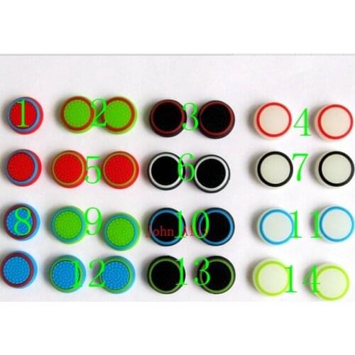 Hot sale Game Accessory Protect Cover Silicone Thumb Stick Grip Caps for PS4/ Xbox 360/ PS3 /Xbox one Game Controllers