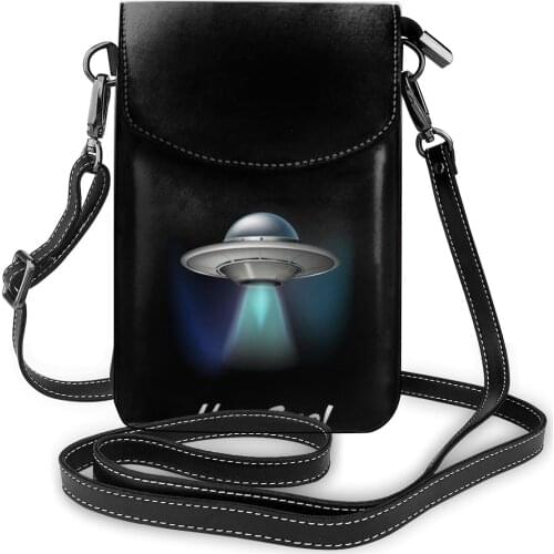 I Want To Believe Shoulder Bag Gift Retro Women Bags Leather School Female Purse