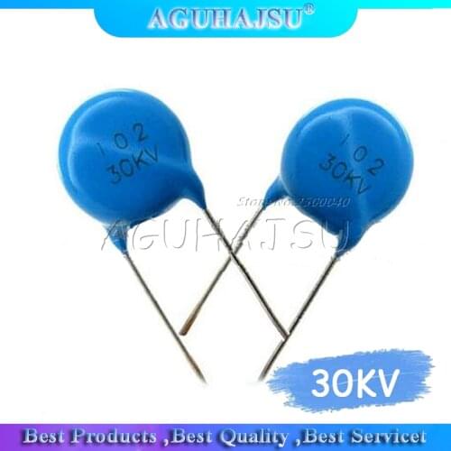 1pc 30KV 1000PF 1NF 102 High Voltage Ceramic Capacitor