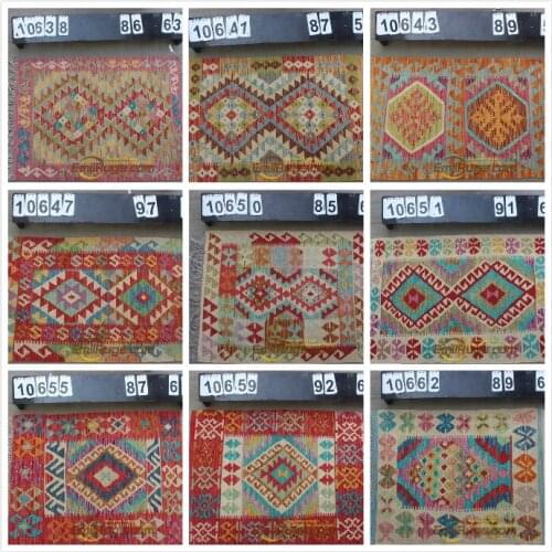 Kilim runner Handwoven Home Decor Square Turkish Prayer Wool Knitting Wool