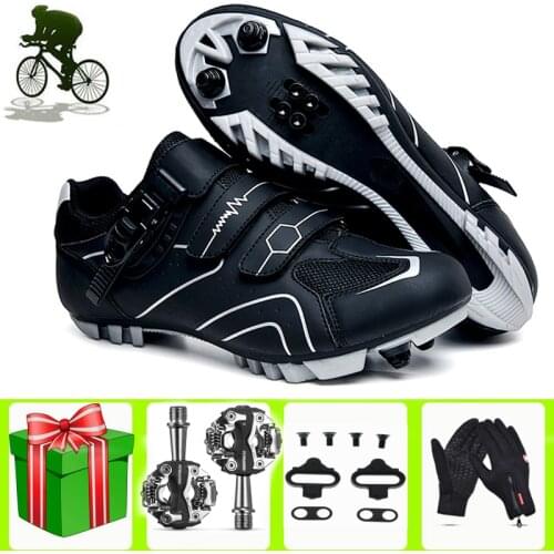 Mtb Cycling Shoes Men Speeding Flat Outdoor Sports Mountain Bike Racing Bicycle Spd Male Sneakers Women Bicicleta Carretera