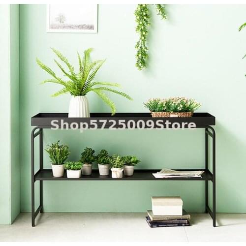 Italian-style multi-layer flower stand, floor-standing green radish stand, modern shelf, light luxury and succulent pot stand, i
