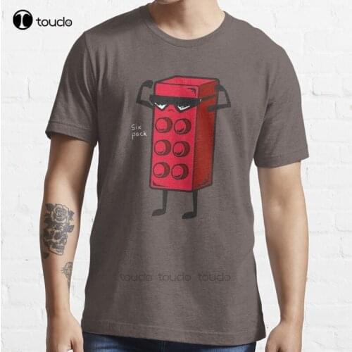 New Six Pack Gym Workout Bodybuilding T-Shirt Cotton Men Tee Shirt