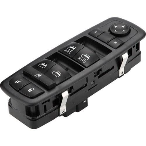 Front Left Power Master Window Switch 68139805AA 68139805AB for Chrysler 200/300 for Dodge Charger Ram 1500 2500 3500 4500 5500