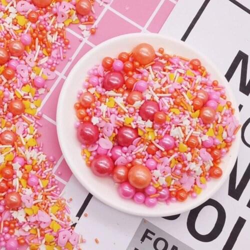 Rainbow Sprinkles, Edible Cake Topper