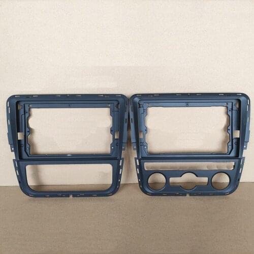 Car Fascia Navigation Fascias Dash Frame Kit For 9" Android Multimedia Player For Passat 2011 2012 2013 2014 2015