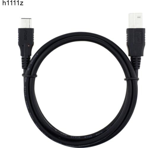 1m 10Gbps High Speed USB 3.1 Type C to 3.0 B BM Cable Interface Data Transmission Connector for 2015 Macbook to Printer Scanner