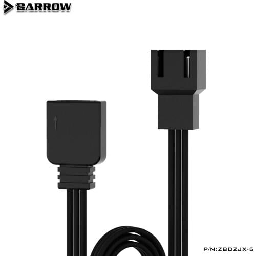 Barrow ZBDZJX-5, LRC RGB v2 version 5V Aurora main board lamp control expansion adapter cables