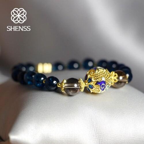 Bohemian Style Single Layer Green Crystal Bracelet Personality S925 Sterling Silver Accessories Bracelet