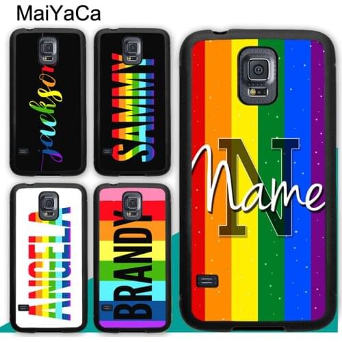 PERSONALISED rainbow name Case For Samsung A21S A20e A71 A51 A10 A40 A50 A70 Galaxy S20 Plus S10 S9 Note 20 Ultra