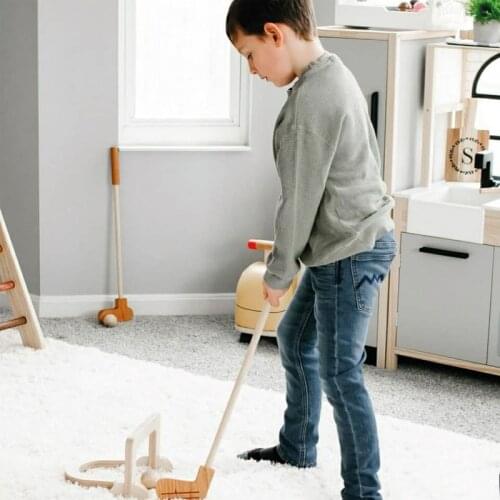 Kids Wooden Toy Wooden Golf Set Activity Toys