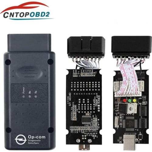 OPCOM V1.99 OBD2 Auto Diagnostic Tool Code Reader For Opel with real PIC18F458 FTDI op-com opcom profession 170823c
