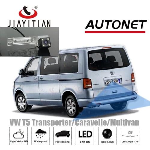 JIAYITIAN Reverse Camera For Volkswagen VW T5 Transporter/Caravelle/Multivan/CCD Night Vision/backup Camera/License Plate camera