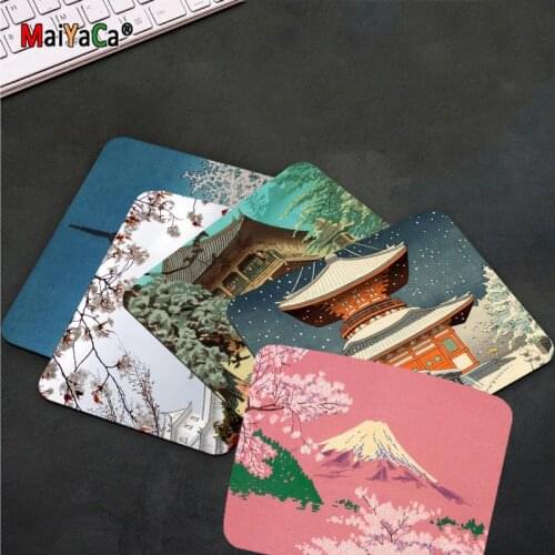 MaiYaCa Design Japanese style Art Japan Comfort Mouse Mat Gaming Mousepad Smooth Writing Pad Desktops Mate gaming mouse pad