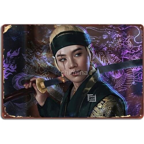 Croaching Dragon Metal Signs pub Living Room Printing Plaques Tin sign Posters